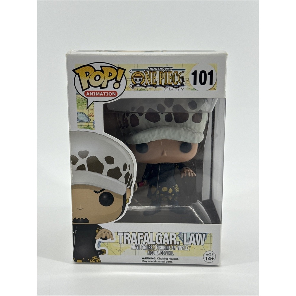 Funko POP Trafalgar Law #101 One Piece Vinyl Figure Great JJL 1st Print